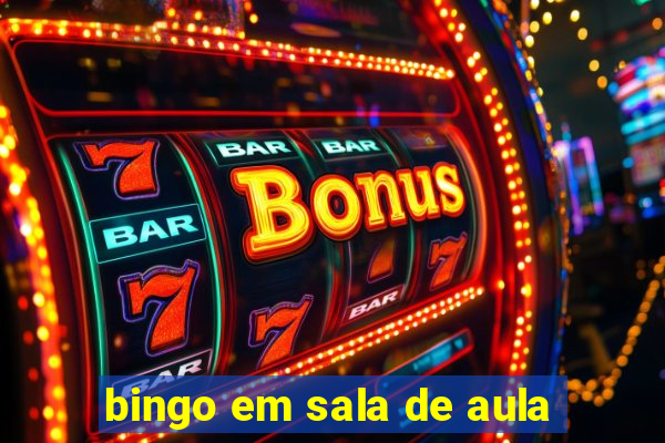 bingo em sala de aula